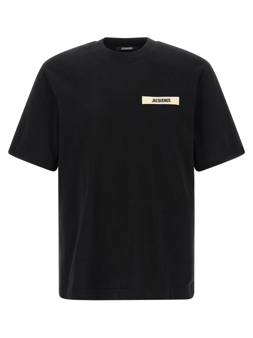 Jacquemus Black Cotton T-Shirt
