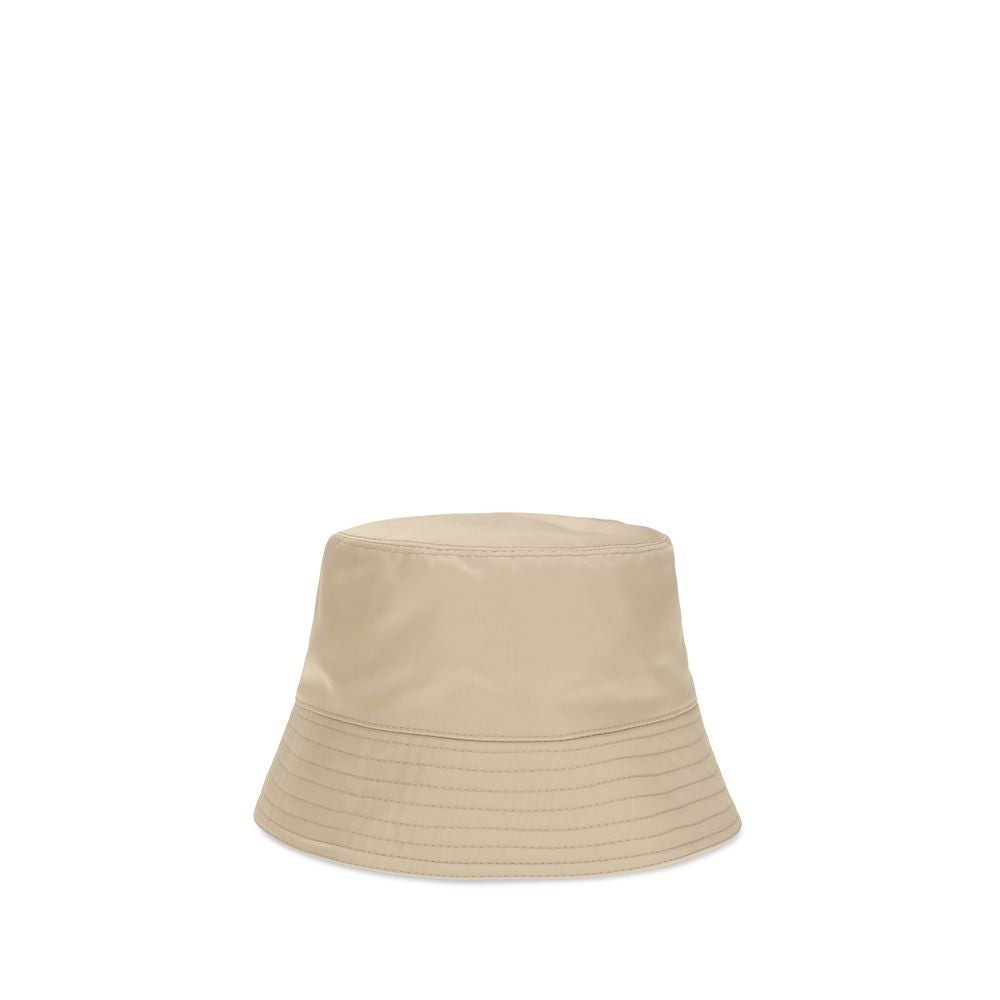 Prada Beige Polyamide Bucket Hat Prada