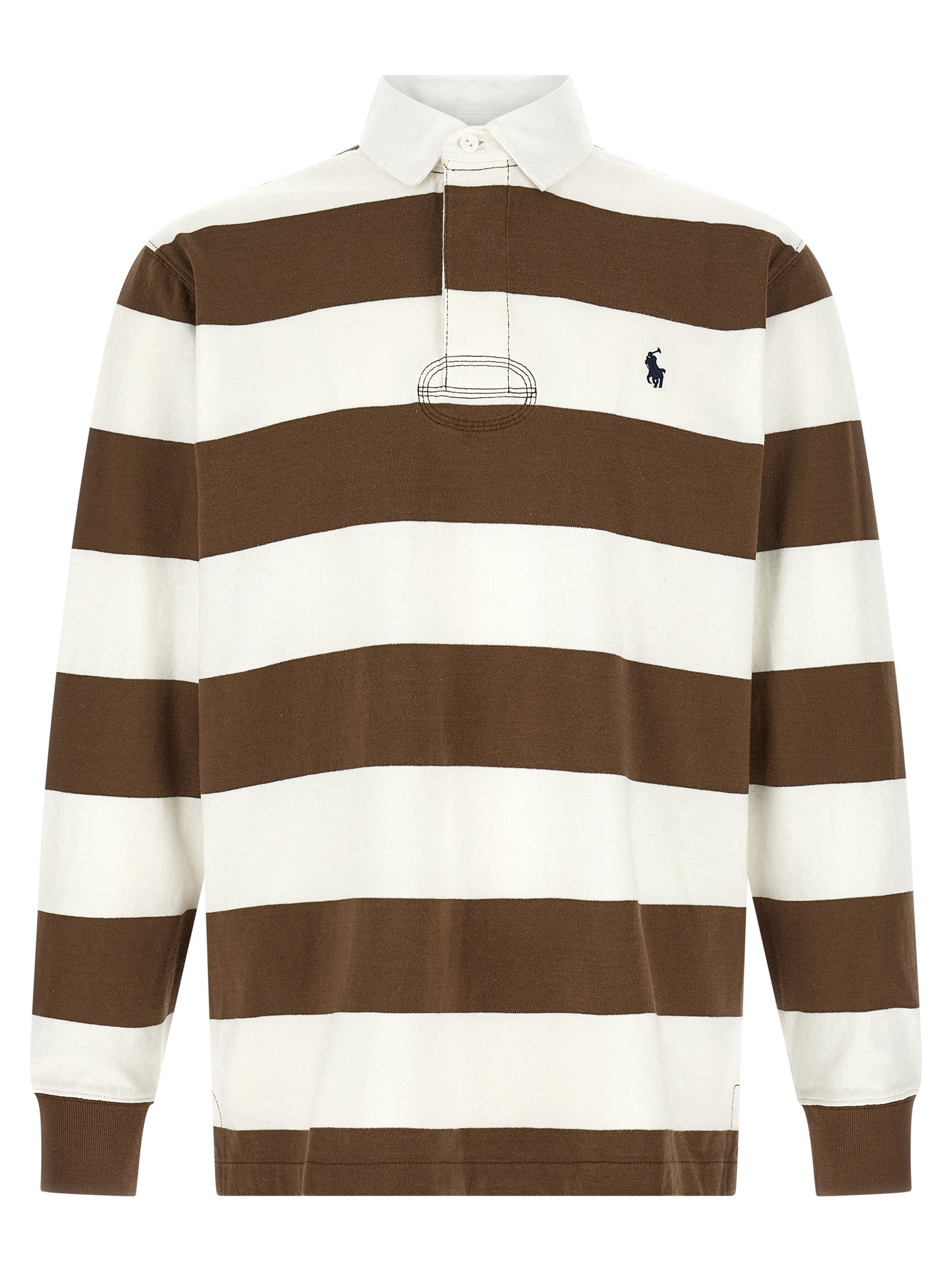 Polo Ralph Lauren Brown Cotton Polo Shirt Polo Ralph Lauren