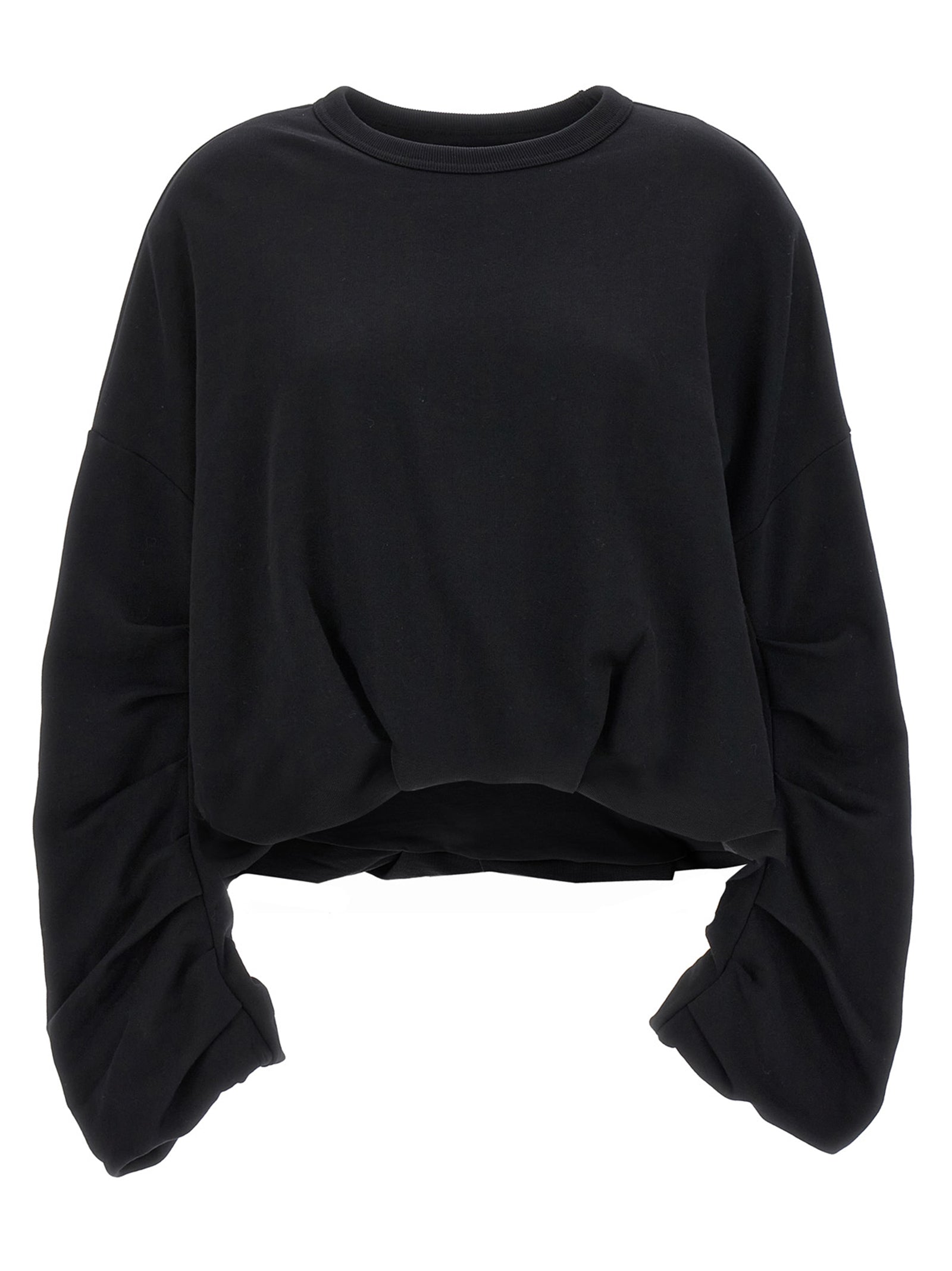Dries Van Noten Black Cotton Sweatshirt