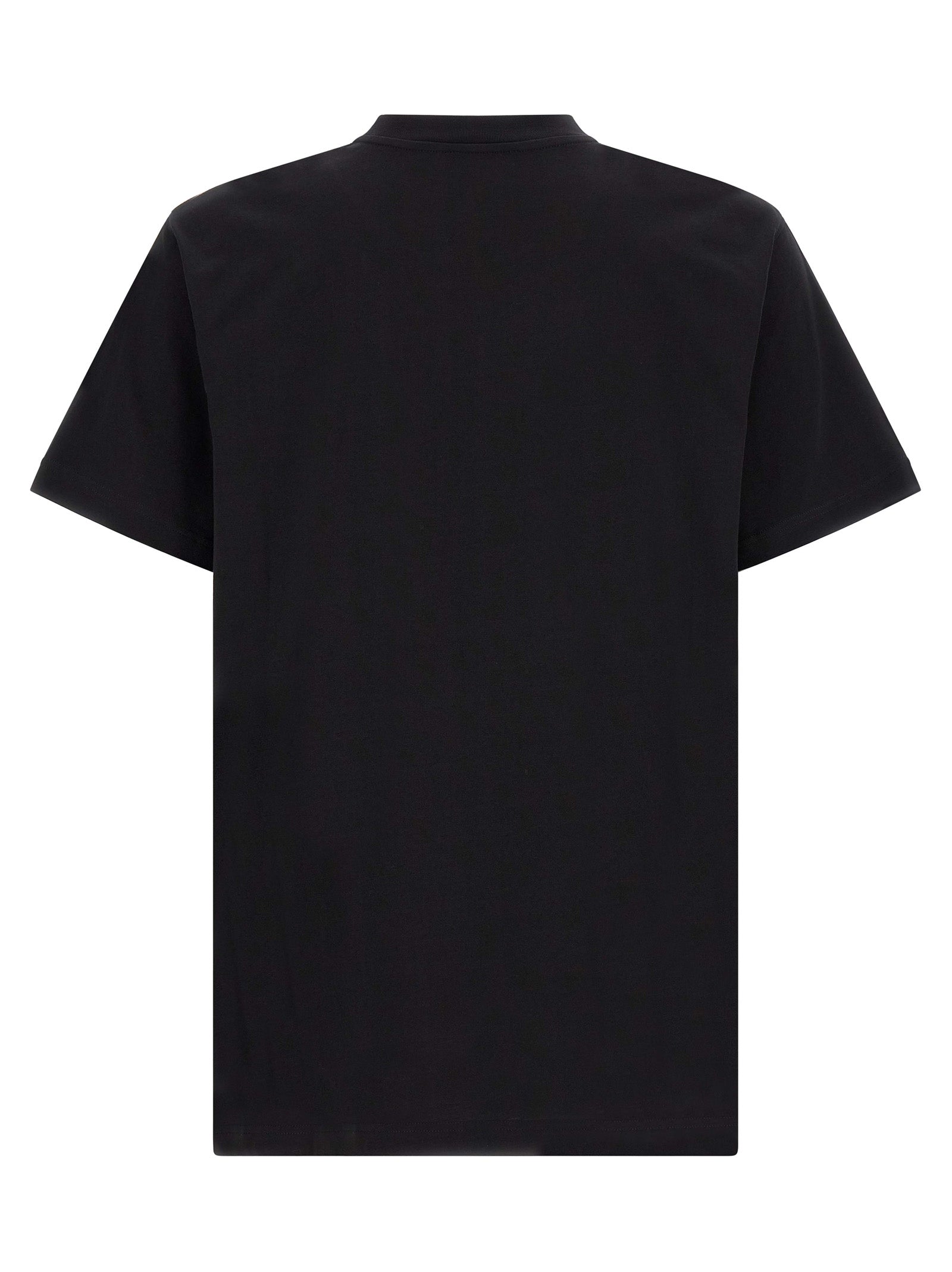 Moschino Black Cotton T-Shirt Moschino