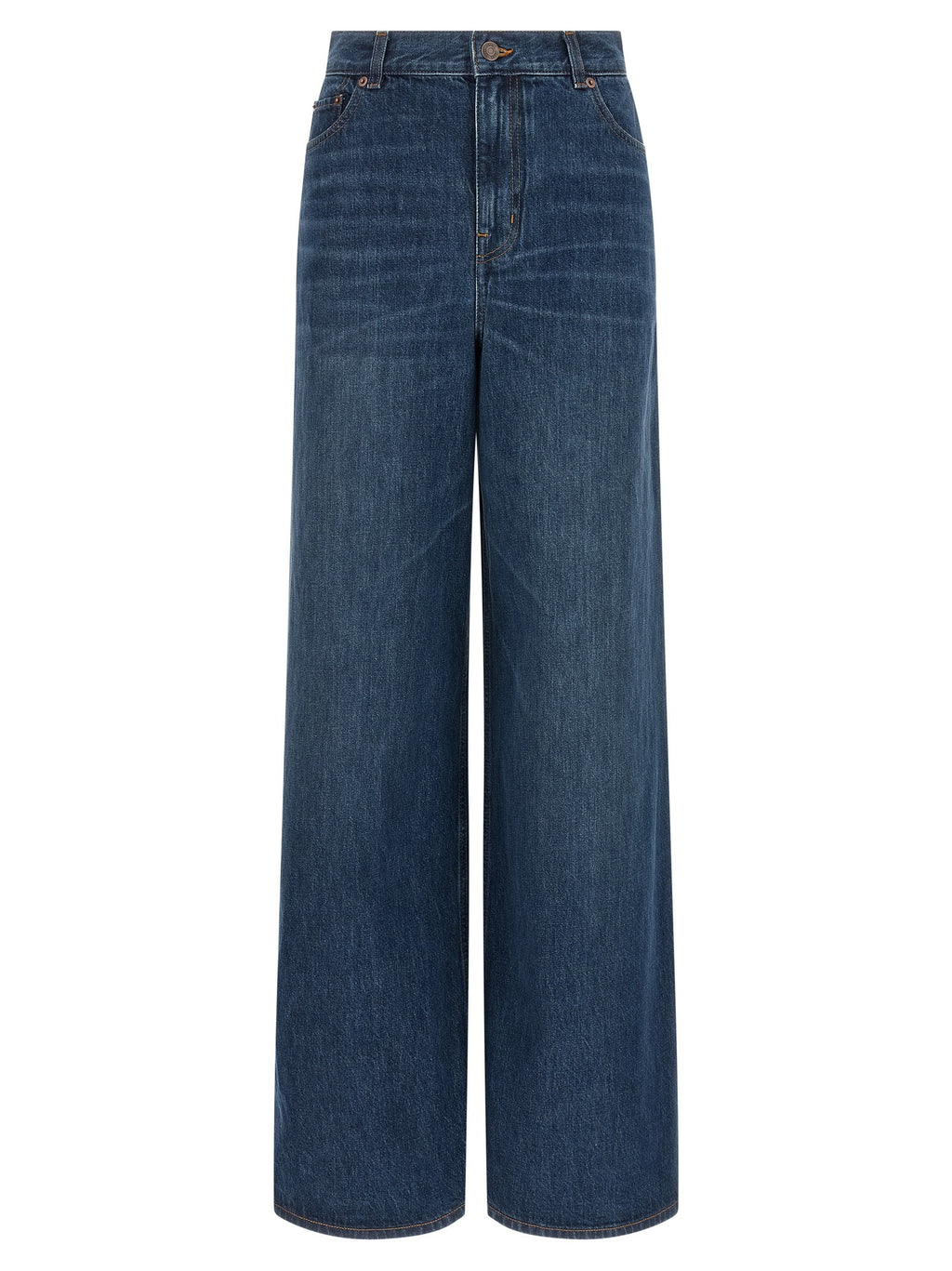 Chloé Blue Cotton Jeans Denim