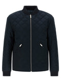 Hugo Boss Blue Polyester Bomber Hugo Boss