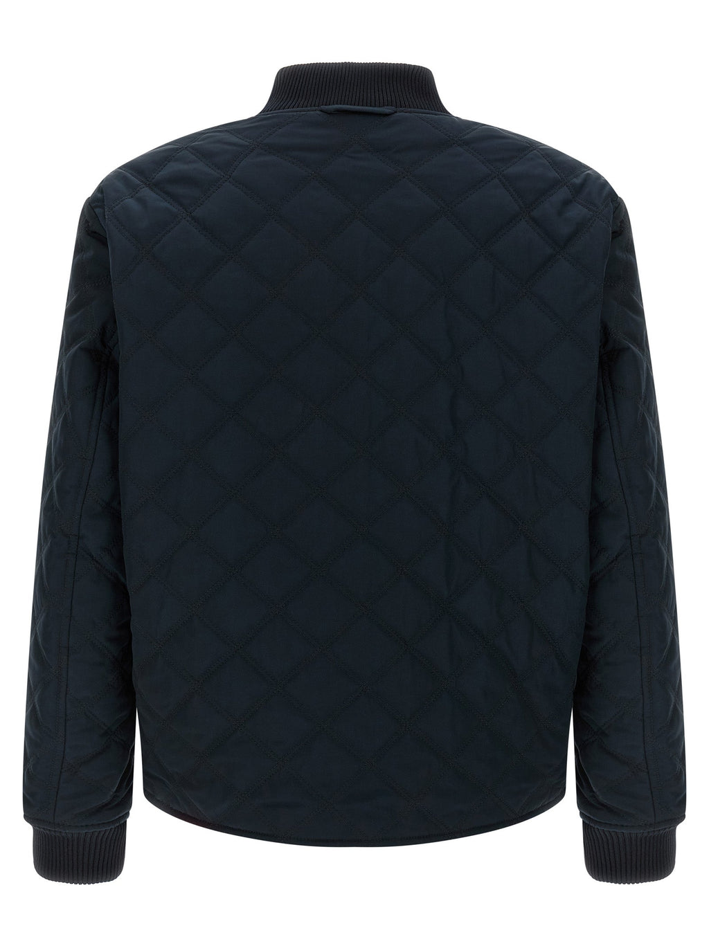 Hugo Boss Blue Polyester Bomber Hugo Boss