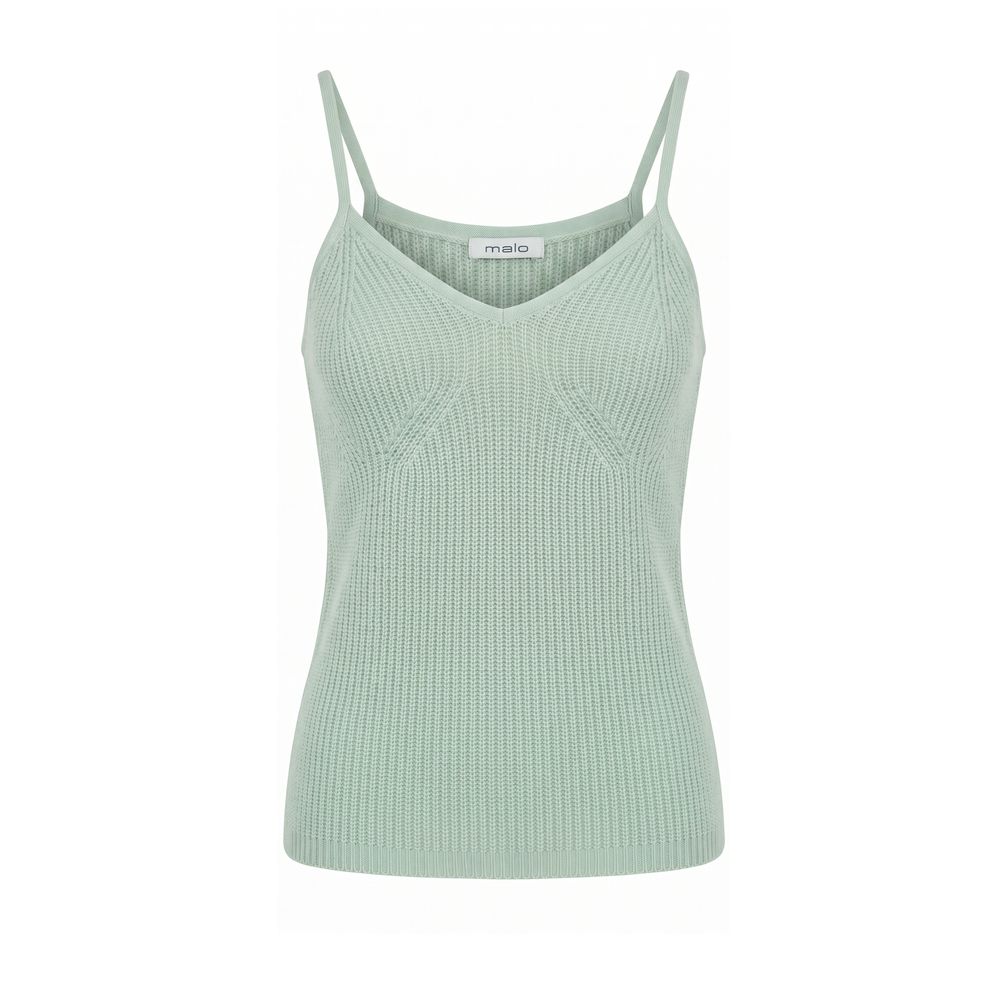 Malo Green Wool Women Tank