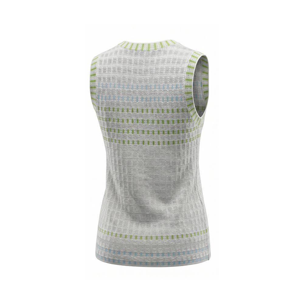 Malo Grey Silk Women Sweater
