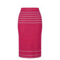 Malo Purple Silk Women Skirt