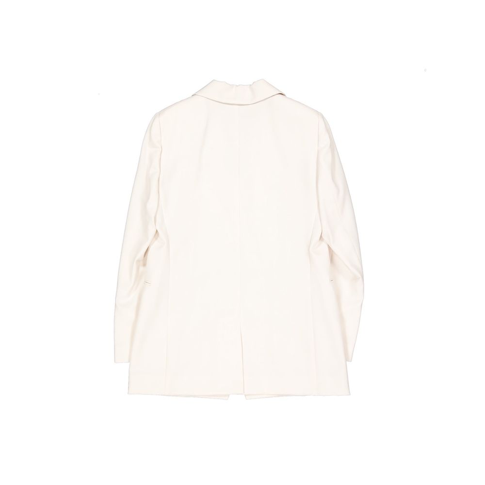 Brunello Cucinelli White Virgin Wool Blazer