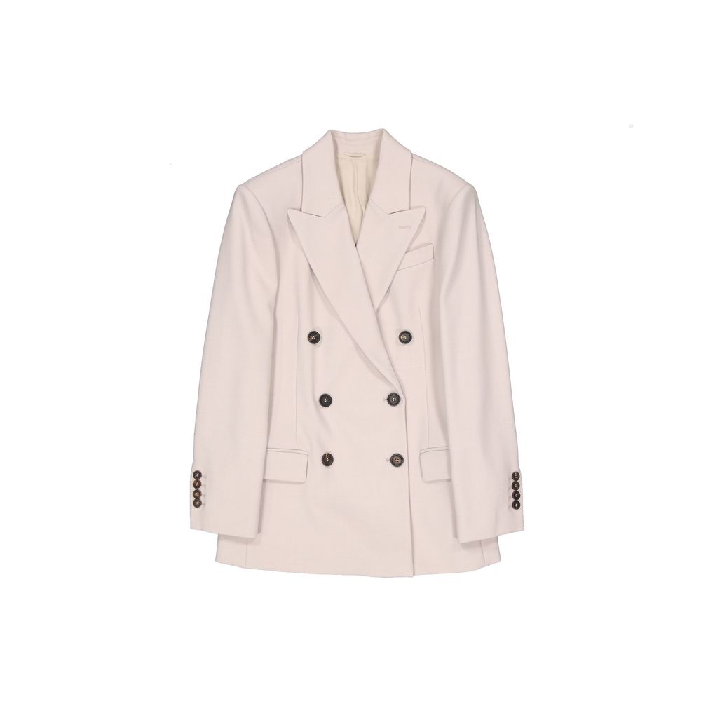 Brunello Cucinelli Multicolor Elastane Blazer
