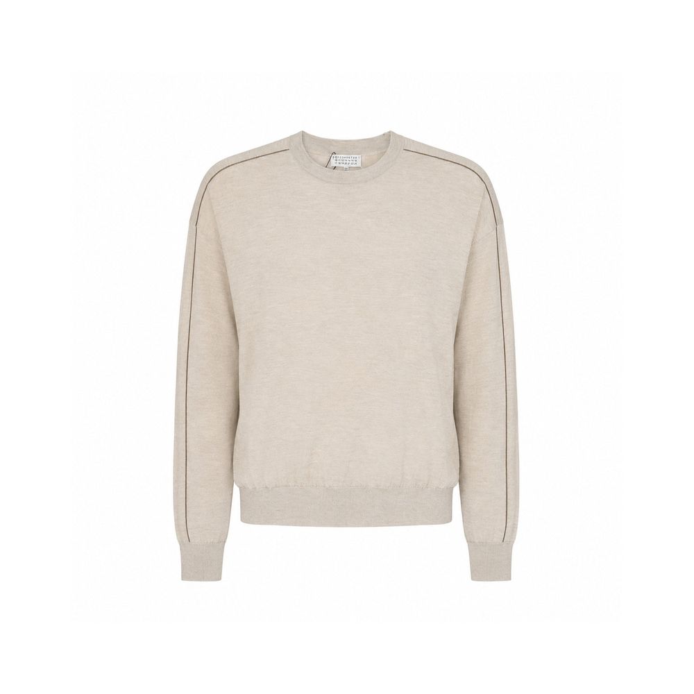 Brunello Cucinelli Beige Cashmere Sweatshirt