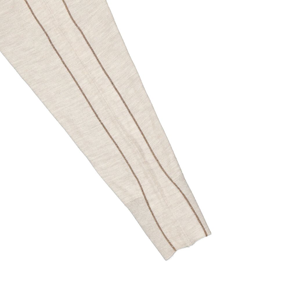 Brunello Cucinelli Beige Cashmere Sweatshirt