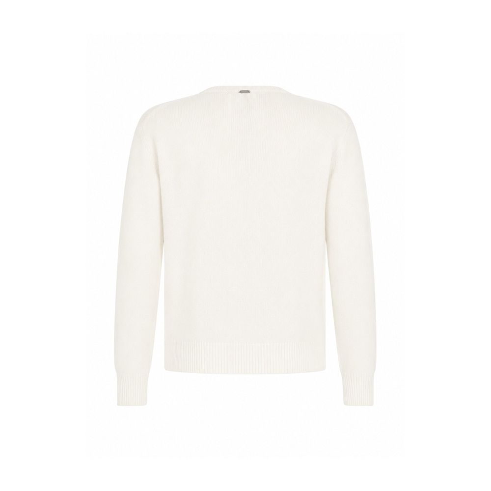 Herno White Cashmere Sweater