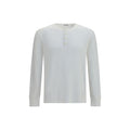 Burberry White Cotton Long Sleeve T-Shirt