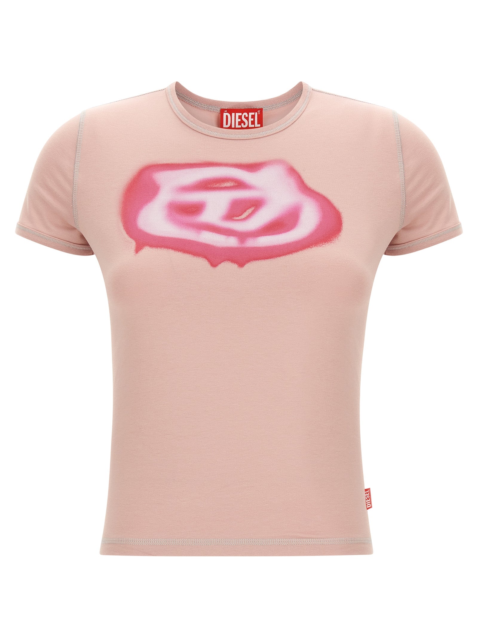 Diesel Multicolor Cotton T-Shirt