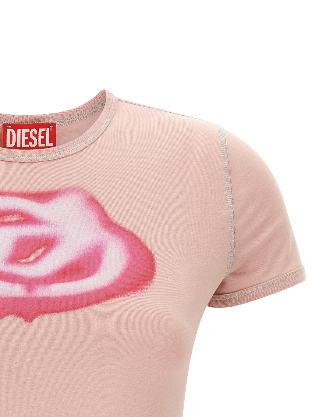Diesel Multicolor Cotton T-Shirt