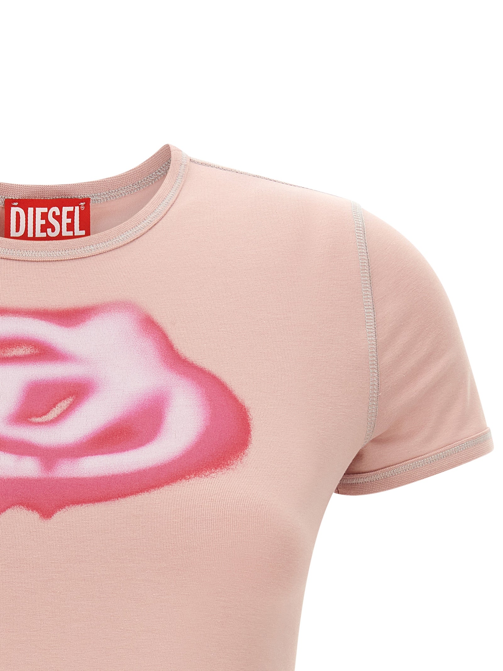 Diesel Multicolor Cotton T-Shirt