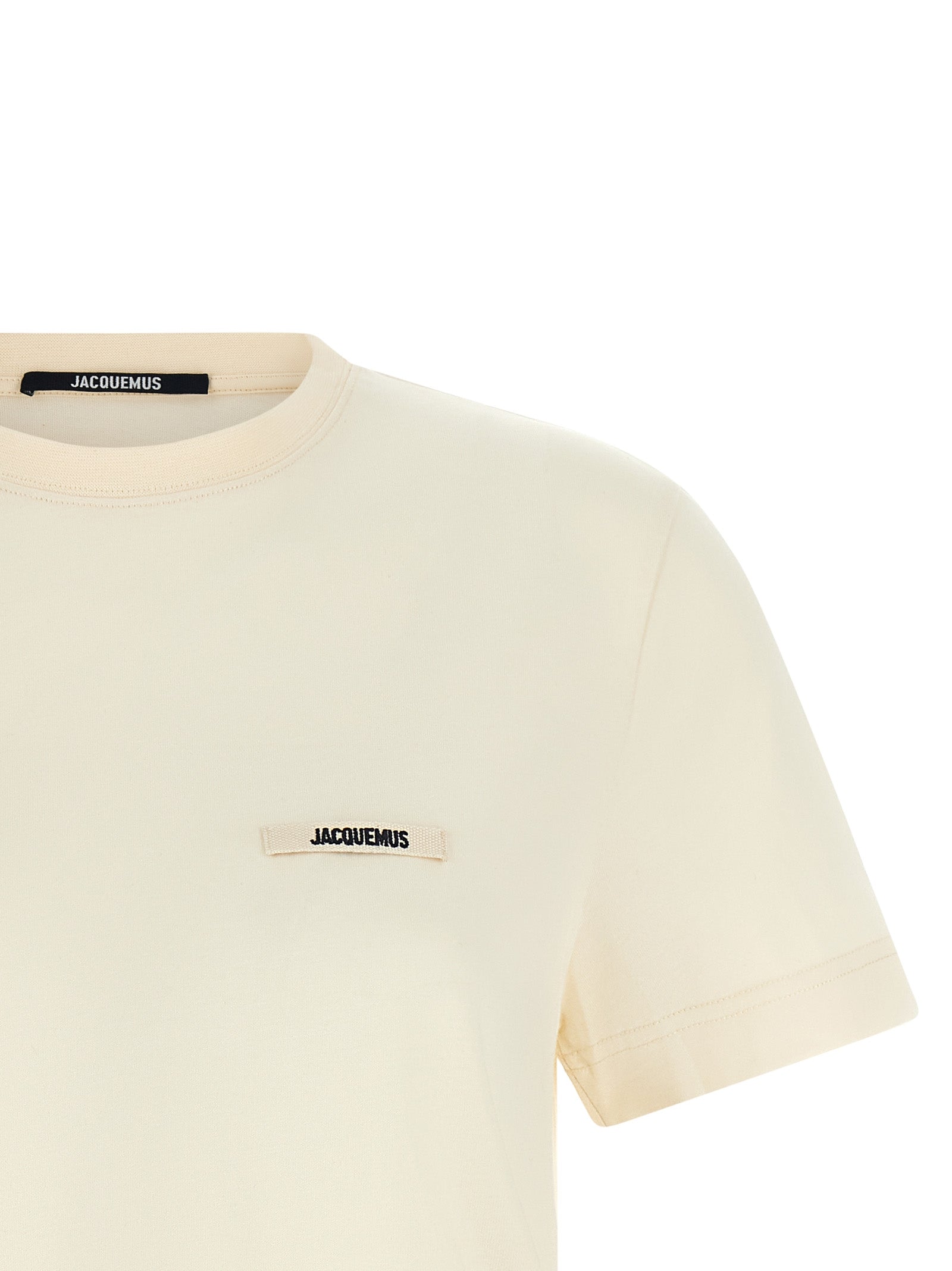 Jacquemus Beige Cotton T-Shirt Jacquemus