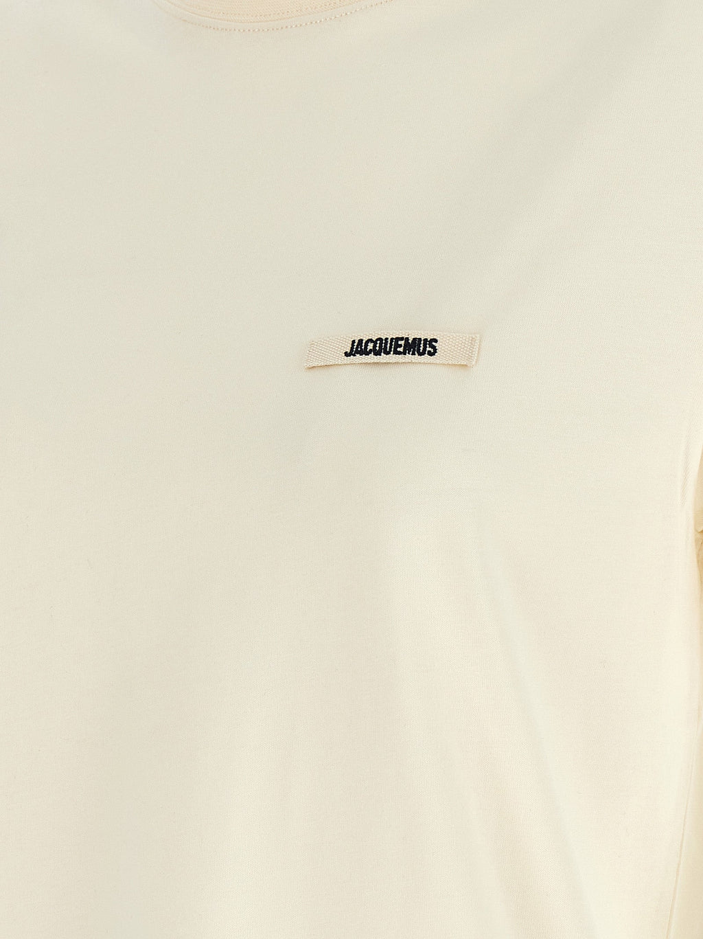 Jacquemus Beige Cotton T-Shirt Jacquemus