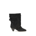 Isabel Marant Black Calf Leather Bos Taurus Boots