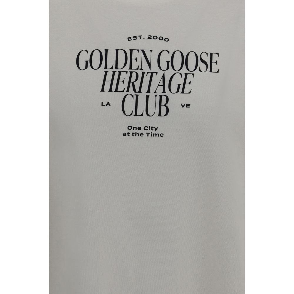 Golden Goose White Cotton T-Shirt