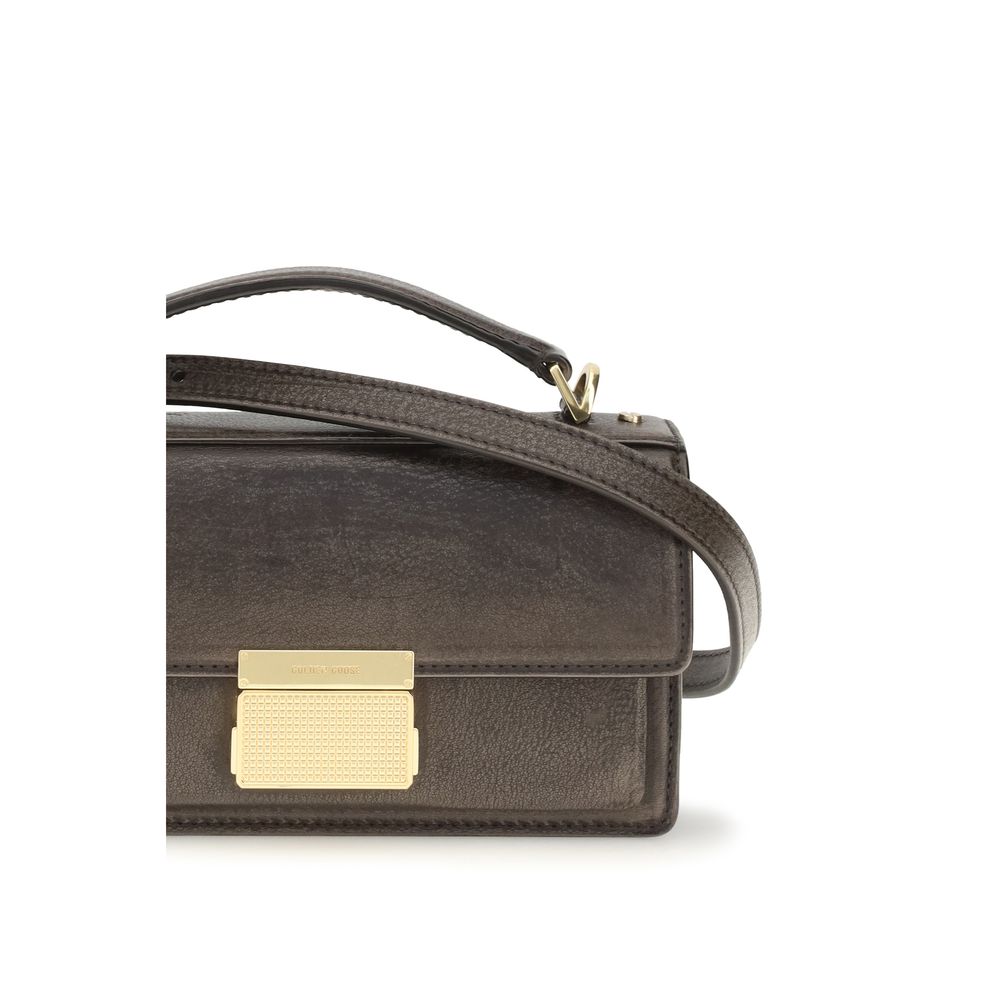 Golden Goose Brown Calf Leather Bos Taurus Handbag Golden Goose