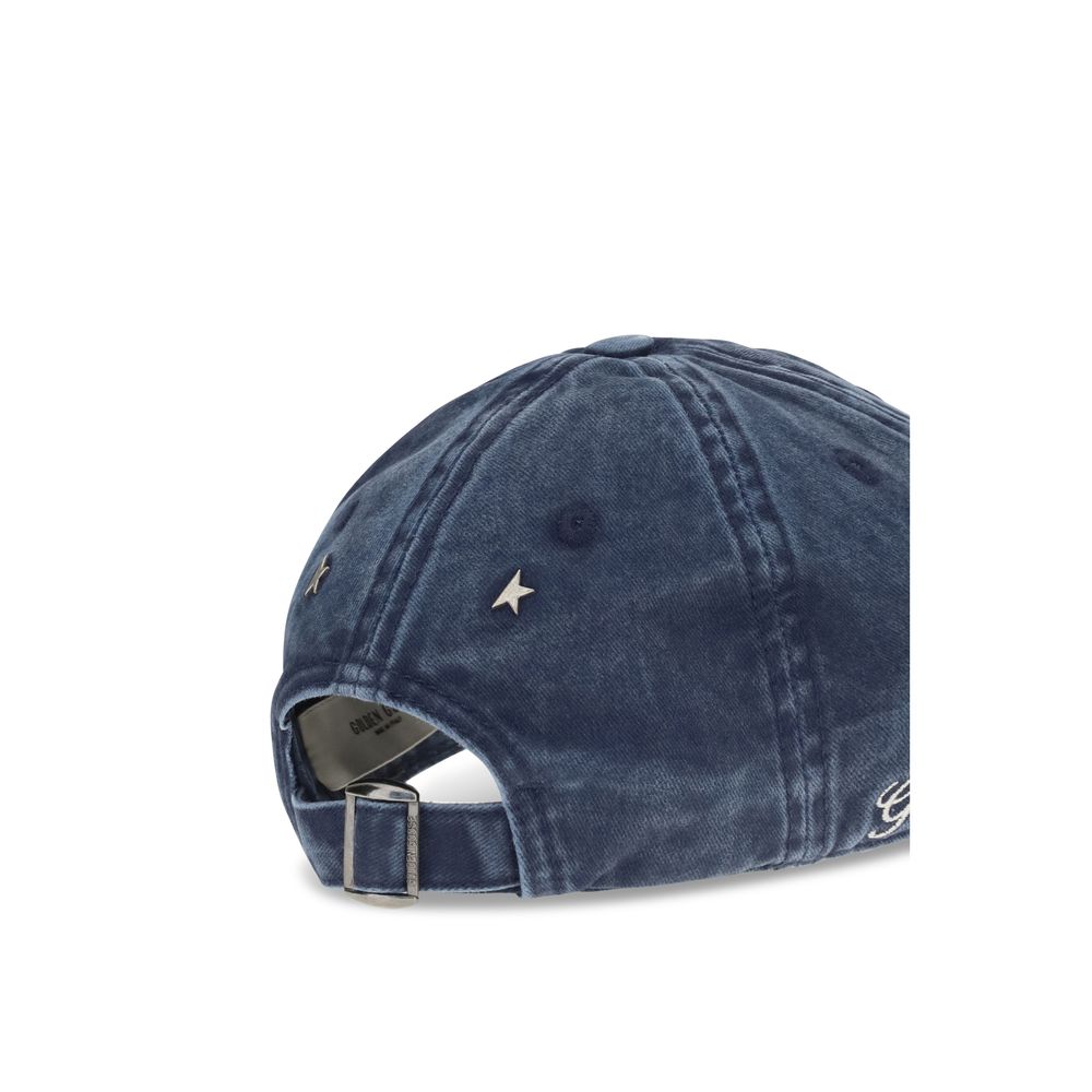 Golden Goose Blue Cotton Cap (Baseball Hat)