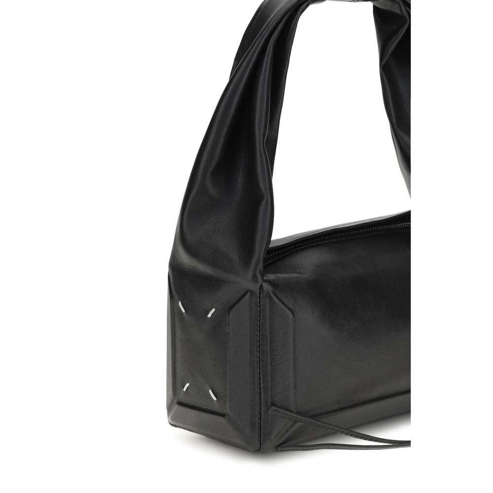 Maison Margiela Black Leather Shoulder Bag