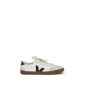 Veja White Calf Leather Bos Taurus Athletic Sneakers Veja