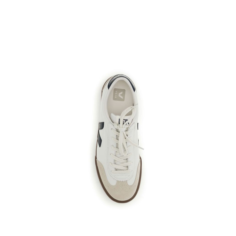 Veja White Calf Leather Bos Taurus Athletic Sneakers Veja