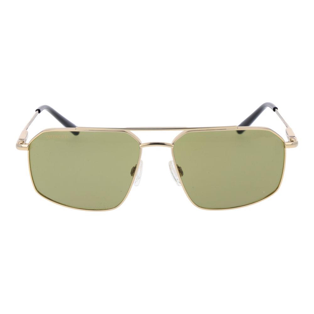 Serengeti Gold Metal Sunglasses