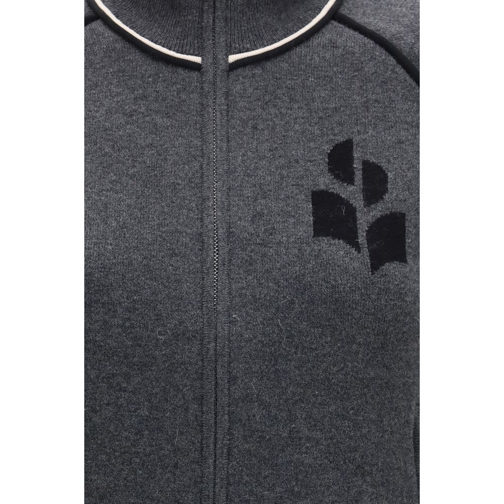 Isabel Marant Étoile Gray Cotton Cardigan