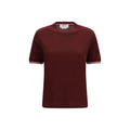 Thom Browne Bordeaux Wool Oves Aries T-Shirt