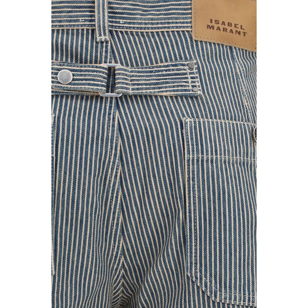 Isabel Marant Étoile Blue Polyester Casual Pants