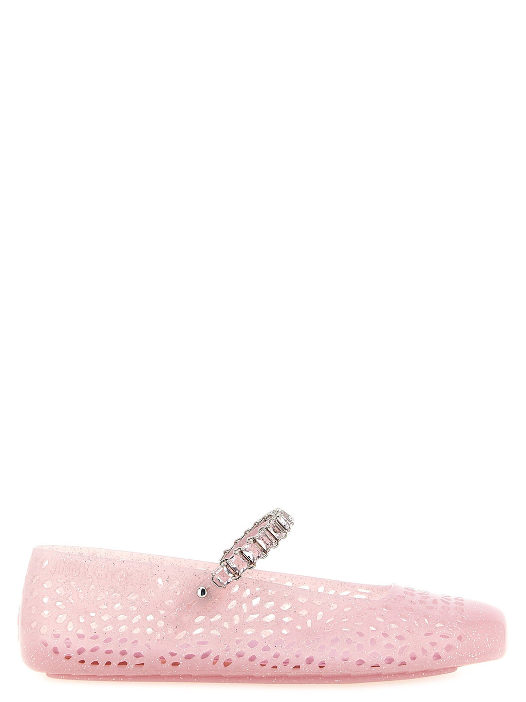 Jimmy Choo Multicolor Plastic Ballet Flats