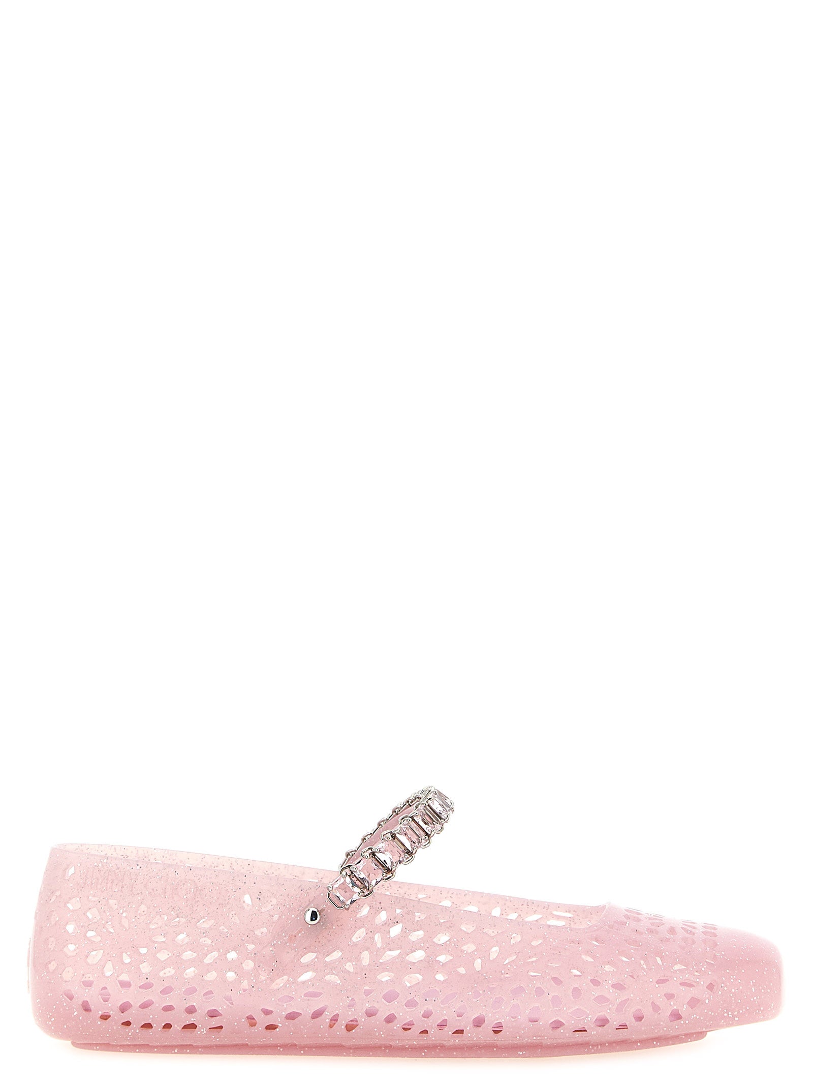 Jimmy Choo Multicolor Plastic Ballet Flats