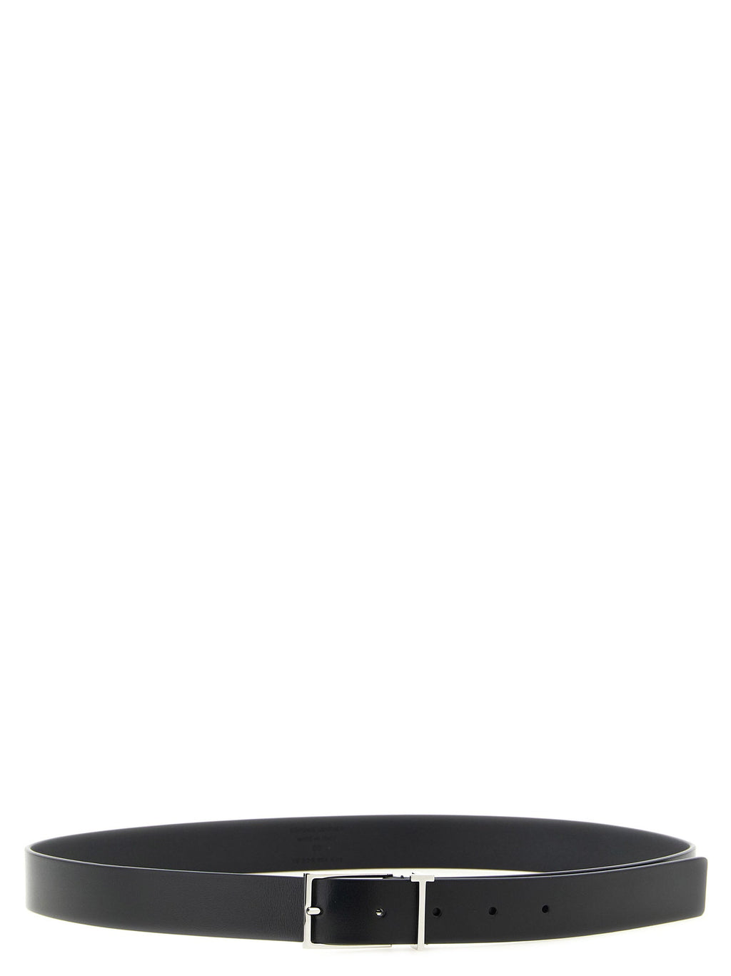 Tom Ford Black Calfskin Thin Belt Tom Ford