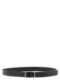 Tom Ford Black Calfskin Thin Belt Tom Ford