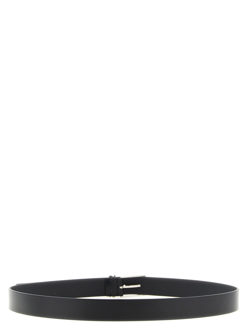 Tom Ford Black Calfskin Thin Belt Tom Ford