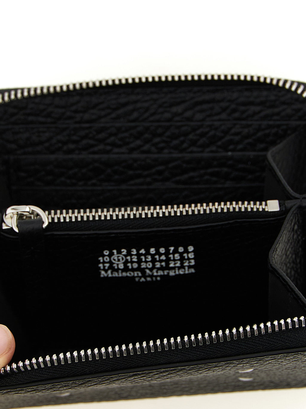 Maison Margiela Black Calfskin Wallet Maison Margiela