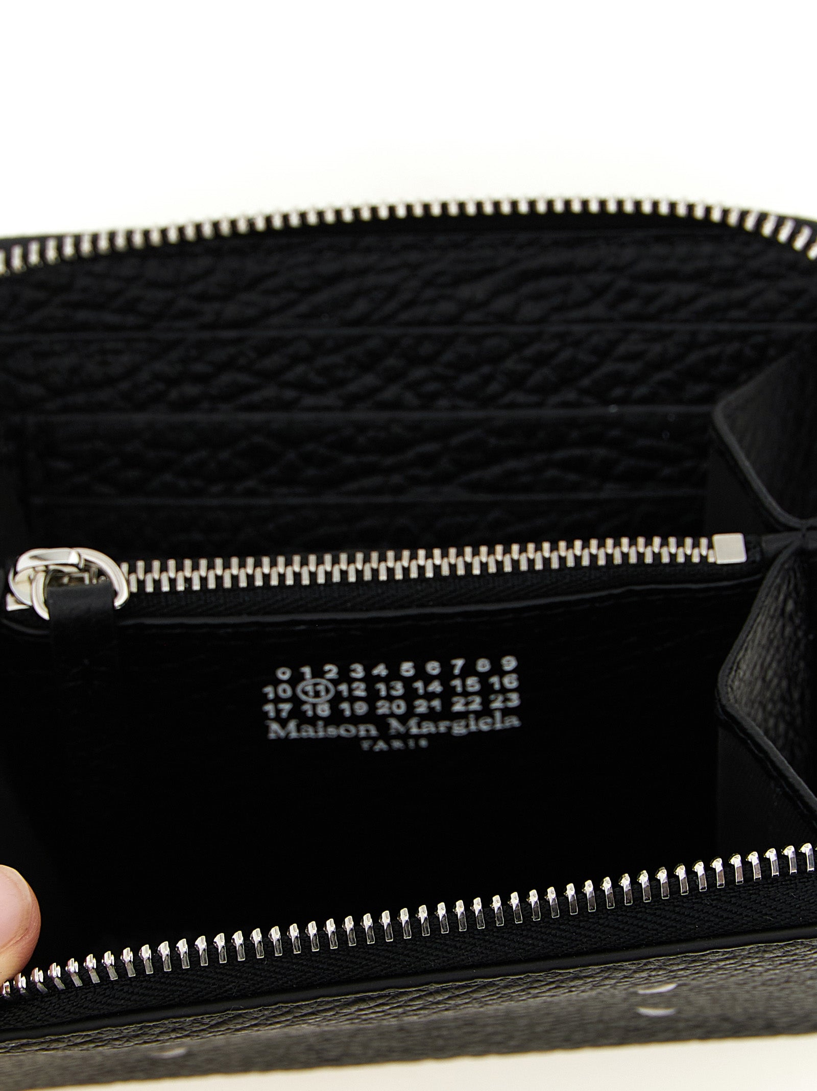 Maison Margiela Black Calfskin Wallet Maison Margiela