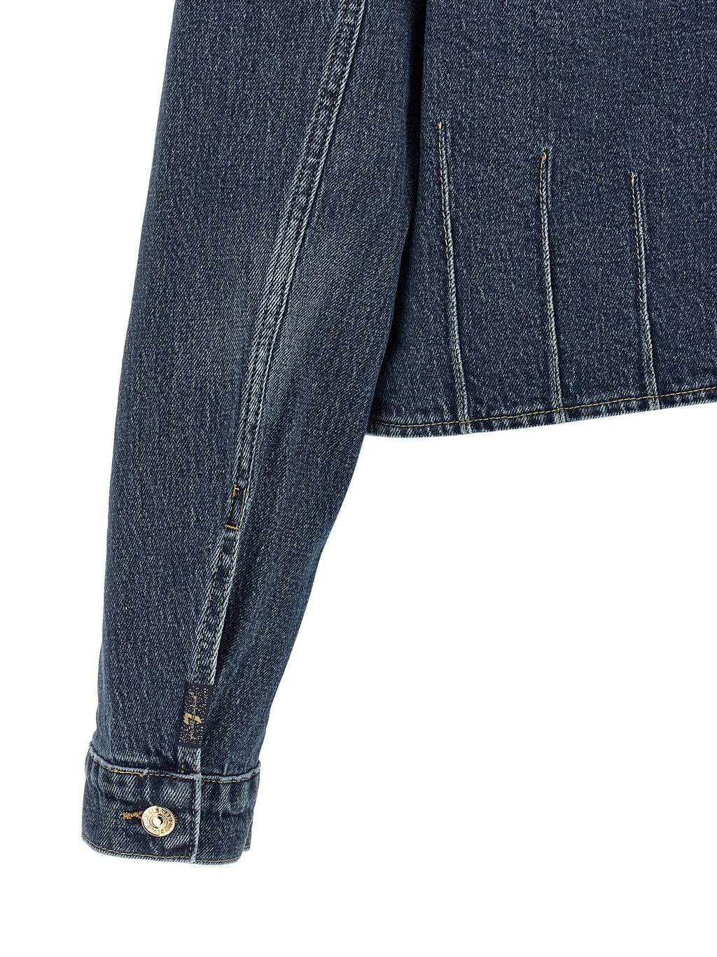 7 For All Mankind Blue Cotton Denim Jacket