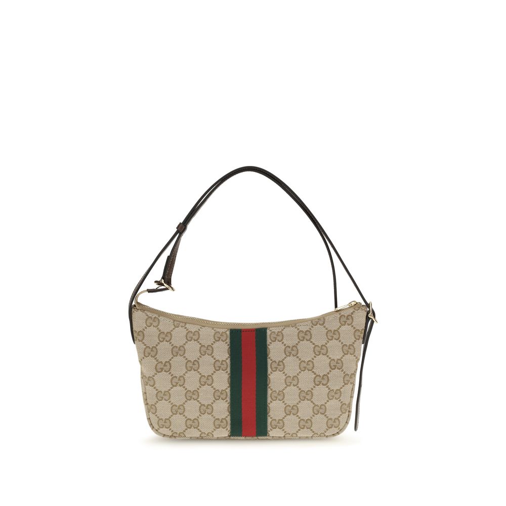 Gucci Beige Polyester Shoulder Bag