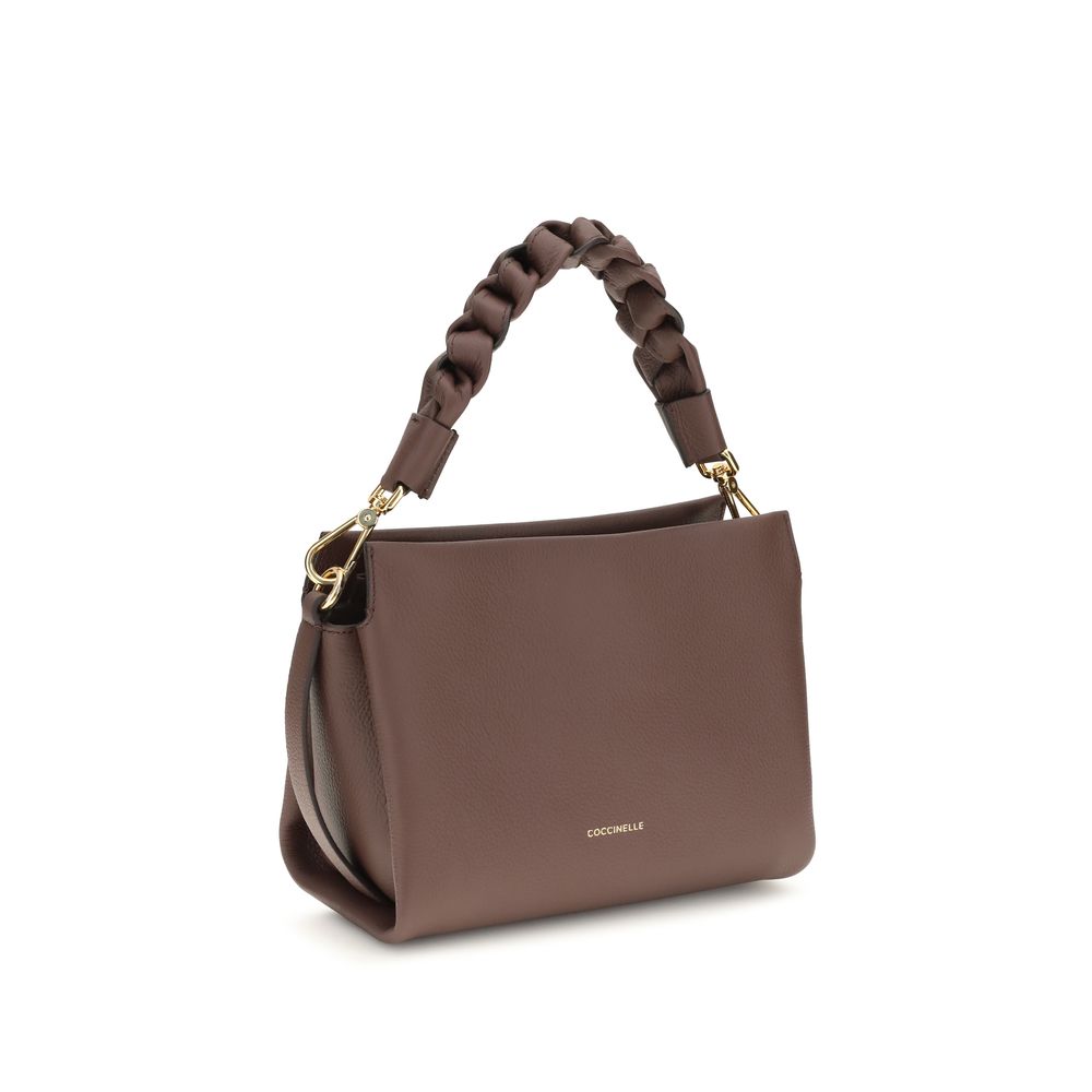 Coccinelle Brown Calf Leather Bos Taurus Handbag