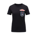 Mr&Mrs Italy Black Cotton Women's T-shirt