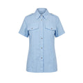 Mr&Mrs Italy Light Blue Cotton Women Shirt