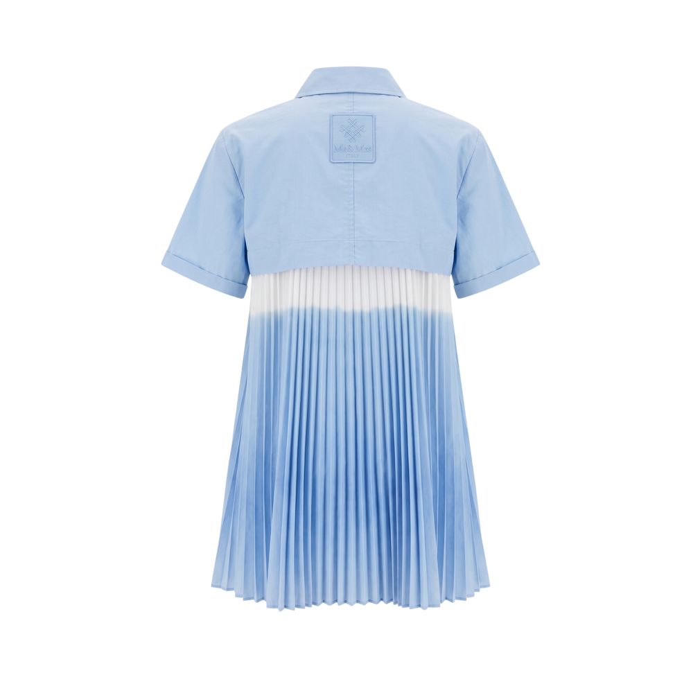 Mr&Mrs Italy Light Blue Cotton Women Shirt