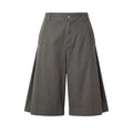 Mr&Mrs Italy Grey Cotton Women Shorts