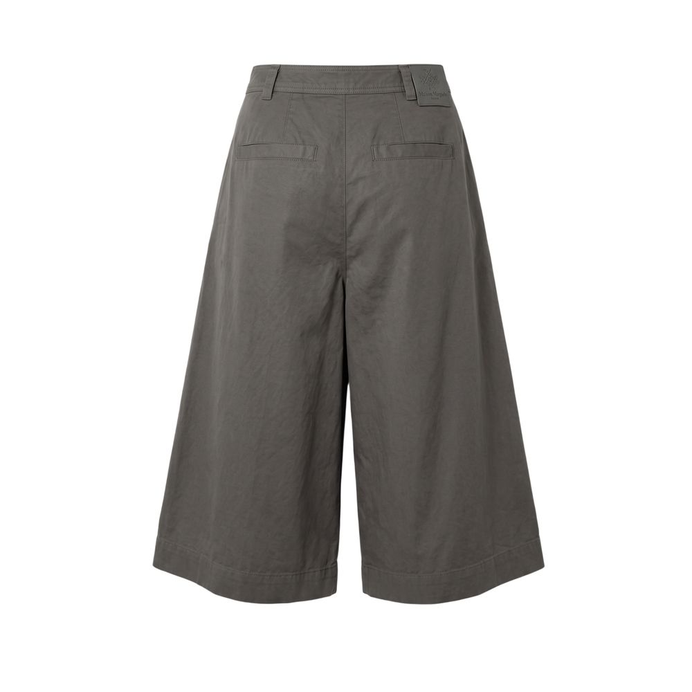 Mr&Mrs Italy Grey Cotton Women Shorts