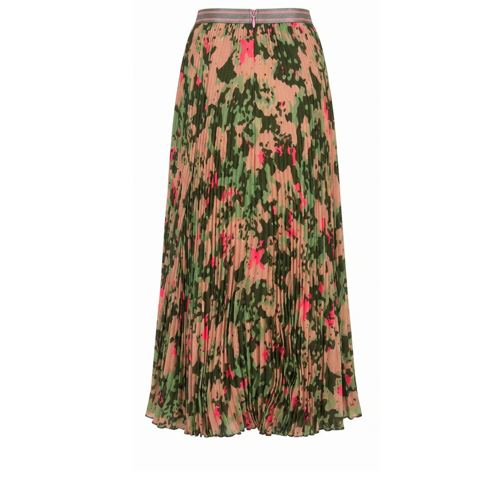 Mr&Mrs Italy Pink Polyester Women Skirt