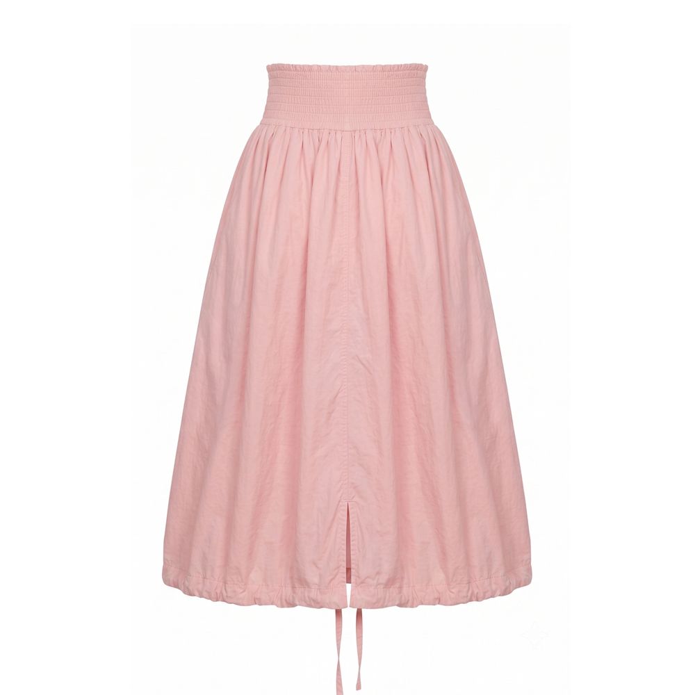 Mr&Mrs Italy Pink Polyester Women Skirt